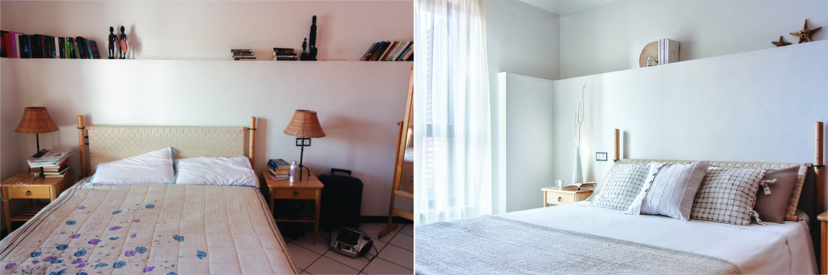 home staging camera da letto